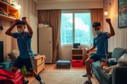 开yun官网-中超球员因疫情影响突袭花式健身，中超球员打疫苗