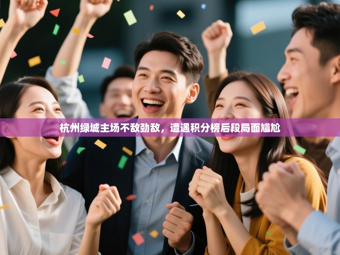 杭州绿城主场不敌劲敌，遭遇积分榜后段局面尴尬  第1张